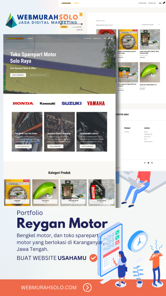 Portfolio WMS - Toko Sparepart Motor Karanganyar - Reygan Motor